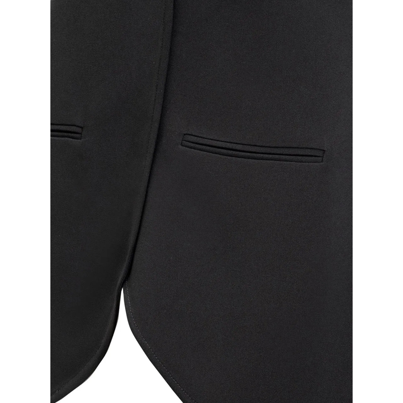 Courrèges Mini-robe Mini Abito Ellipse schwarz(Image 3)