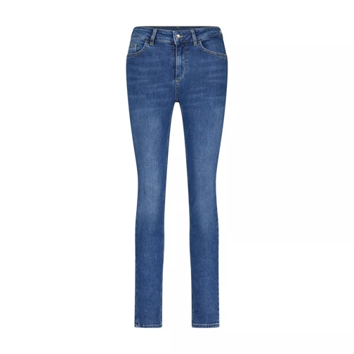 LIU JO  High-Waist Jeans mit Schmuck-Logo Blau