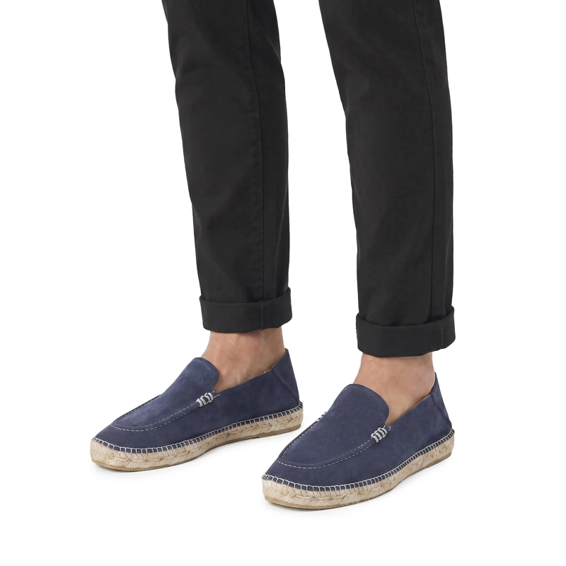 Espadrij l’originale Schnürschuhe Loafer aus Veloursleder mehrfarbig(Image 7)