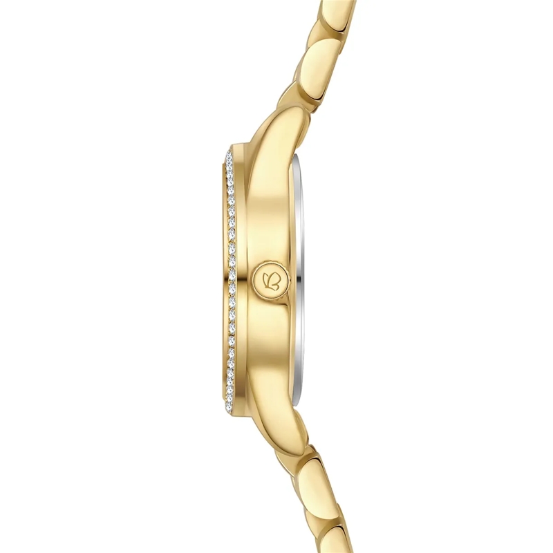 Glanzstücke München Automatikuhr Damen Armbanduhr Edelstahl gold(Image 4)