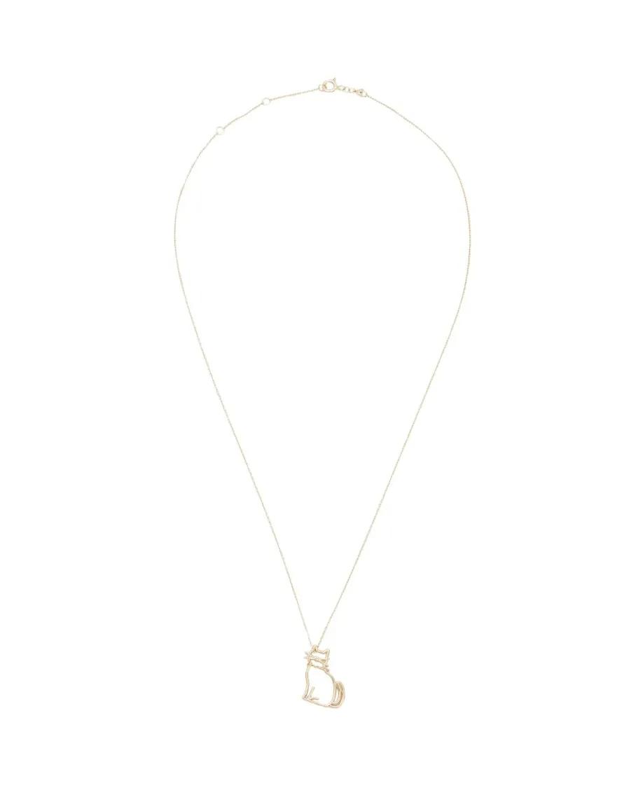 Aliita Halskette - Miau%27 Gold Pendant Necklace - Gr. unisize - in Gold - für Damen