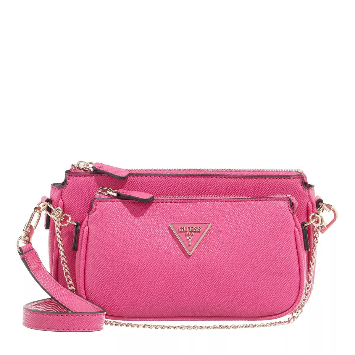 Guess Noelle Double Pouch Crossbody Watermelon Crossbodytas