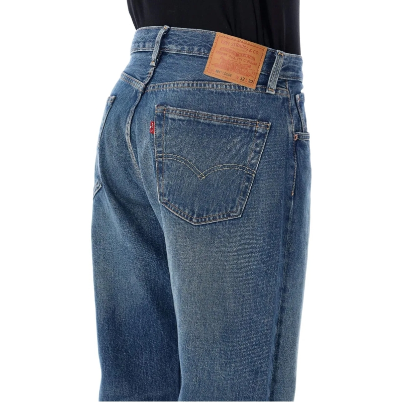 Levi's Jeans mit geradem Bein 501 Loose Med Blue blau(Image 3)