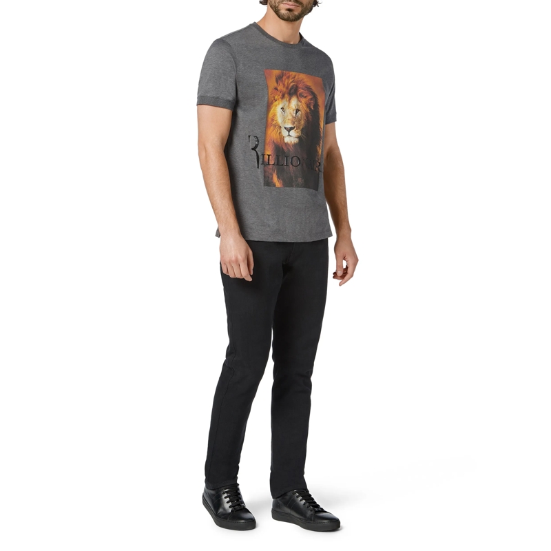 BILLIONAIRE T-Shirt T-Shirt Lion grau(Image 3)