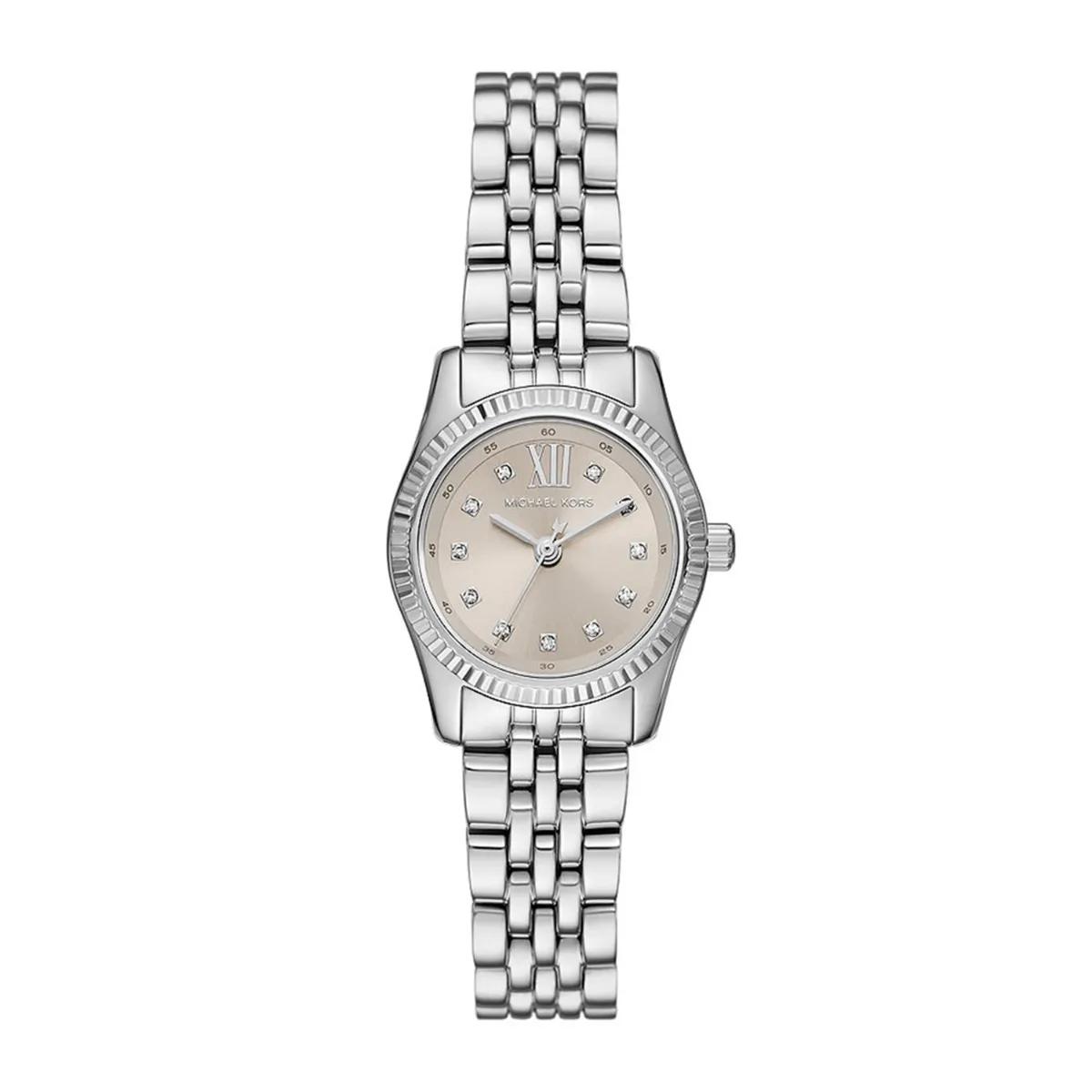 Michael Kors Uhr - Petite Lexington Uhr - Gr. unisize - in Silber - für Damen - aus Edelstahl