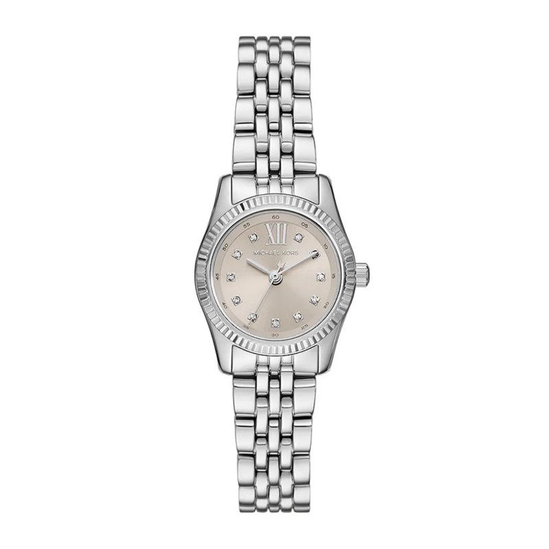 Michael Kors Quarzuhr Petite Lexington Uhr Silber