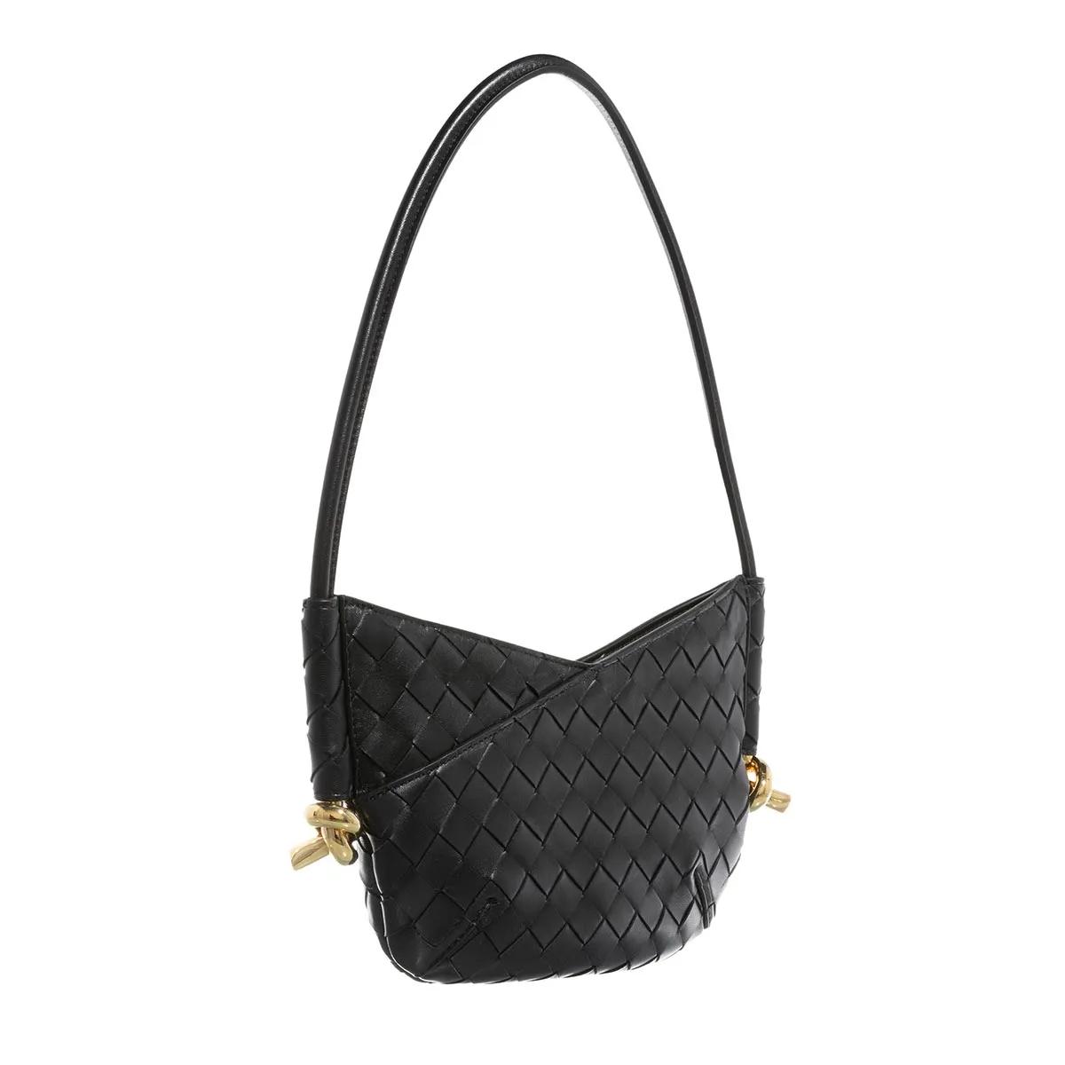 Bottega Veneta Crossbody bags Mini Solstice in zwart