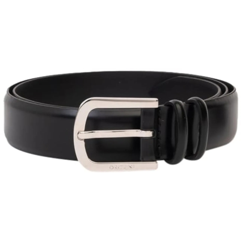 Orciani Ledergürtel Belts Black schwarz