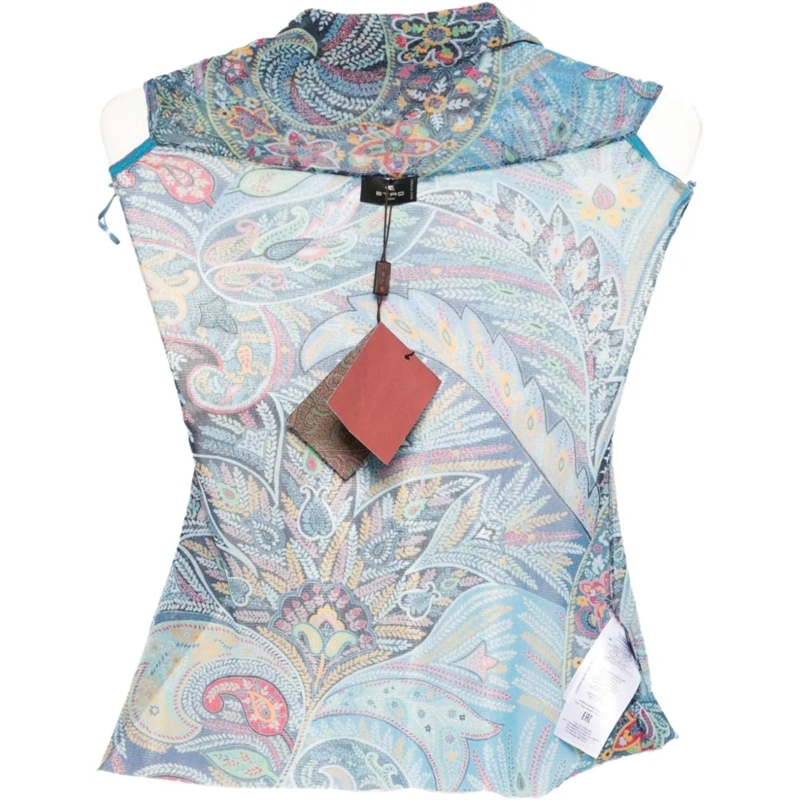 Etro Top Top Clear Blue hellblau(Image 2)