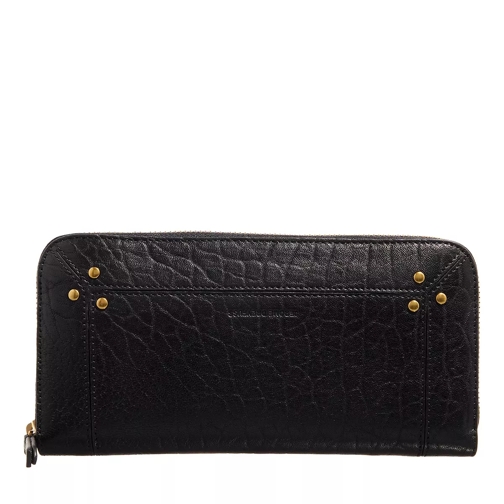 Jerome Dreyfuss Malcom Bubble Noir Zip-Around Wallet