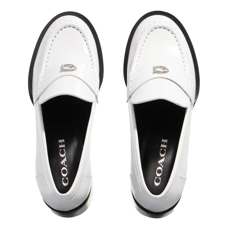 Coach Loafer Natalie Leather Loafer optic white(Image 4)