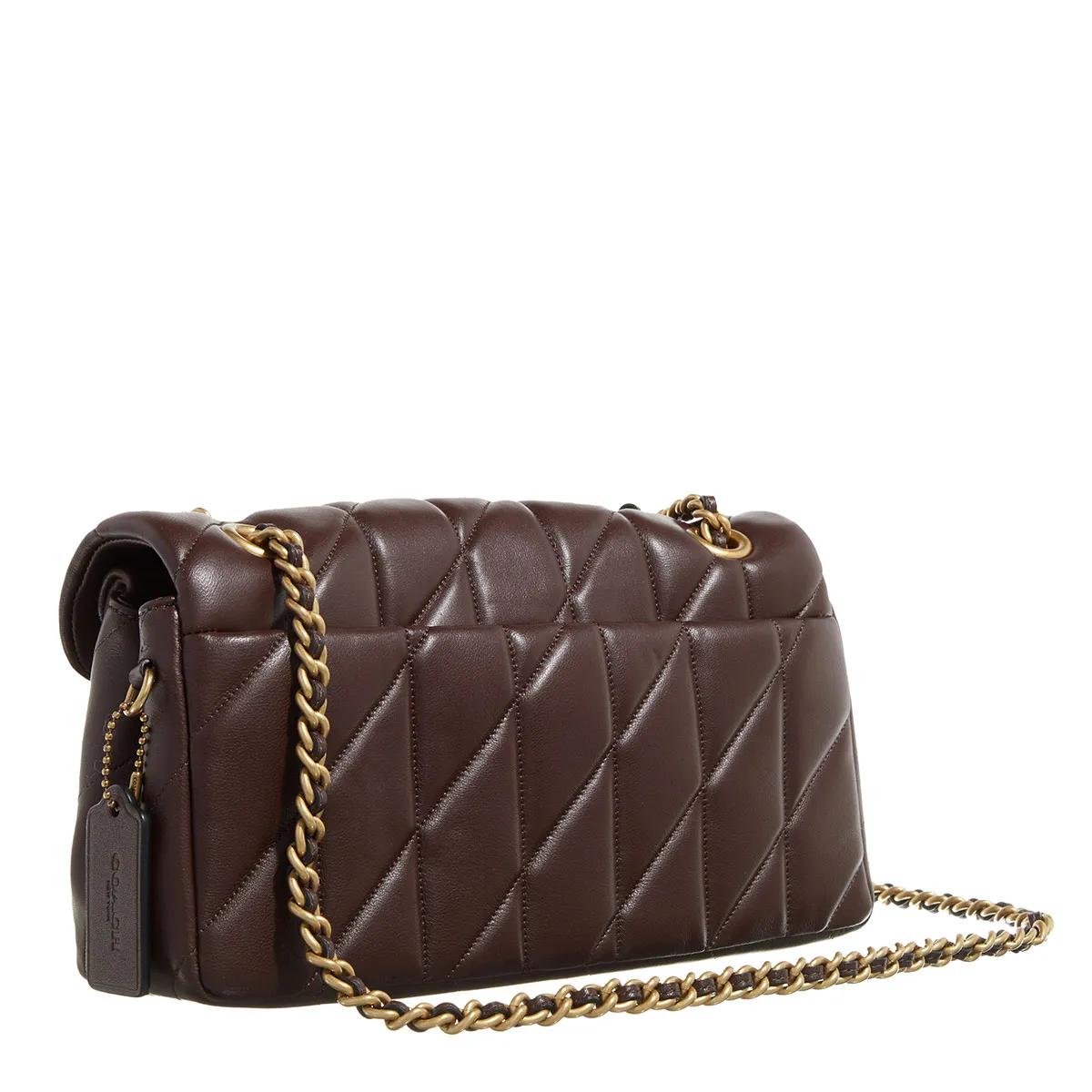 Coach Crossbody bags Quilted Tabby Shoulder Bag 26 With Chain in bruin