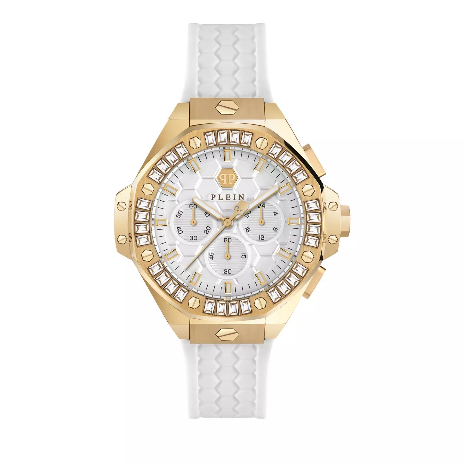 Philipp Plein Uhr - Chrono Royal 42 Mm - Gr. unisize - in Weiß - für Damen