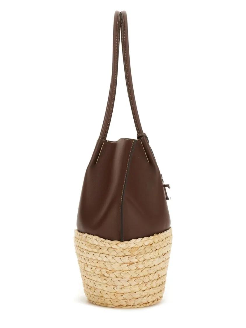 TOD'S Shoppers & Totes Medium Shopping Bag in bruin