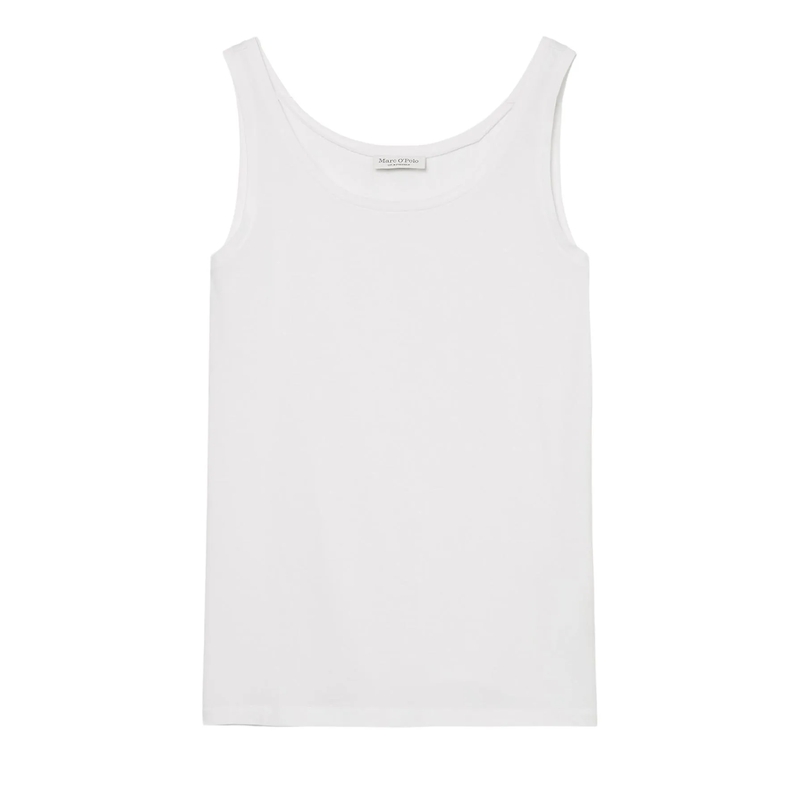 Marc O´Polo  Top, round neck white