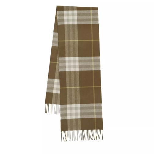 Burberry The Classic Check Scarf Cashmere Deep Olive Kaschmirschal