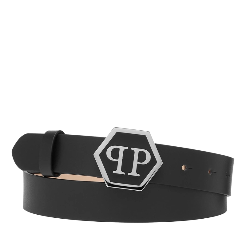 Philipp Plein Gürtel Gürtel Hexagon schwarz