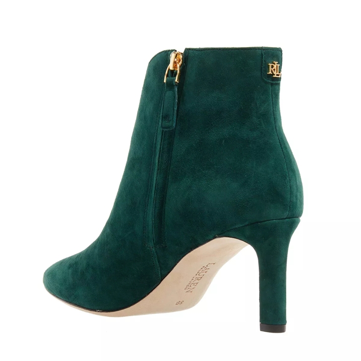 Green suede ankle clearance boots