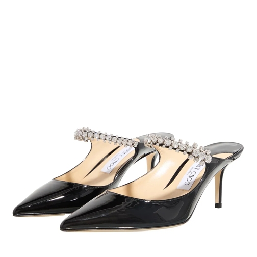 Jimmy Choo Bing Patent Leather Black Sandali mule