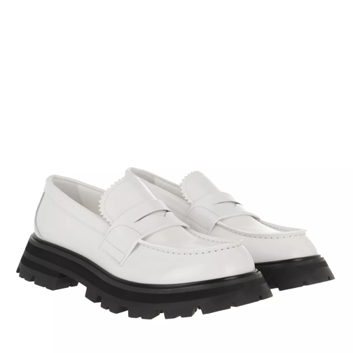 Alexander McQueen Wander Loafers Leather New Ivory Mocassin