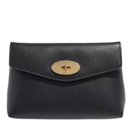 Mulberry Darley Cosmetic Pouch Black Make-Up Tas