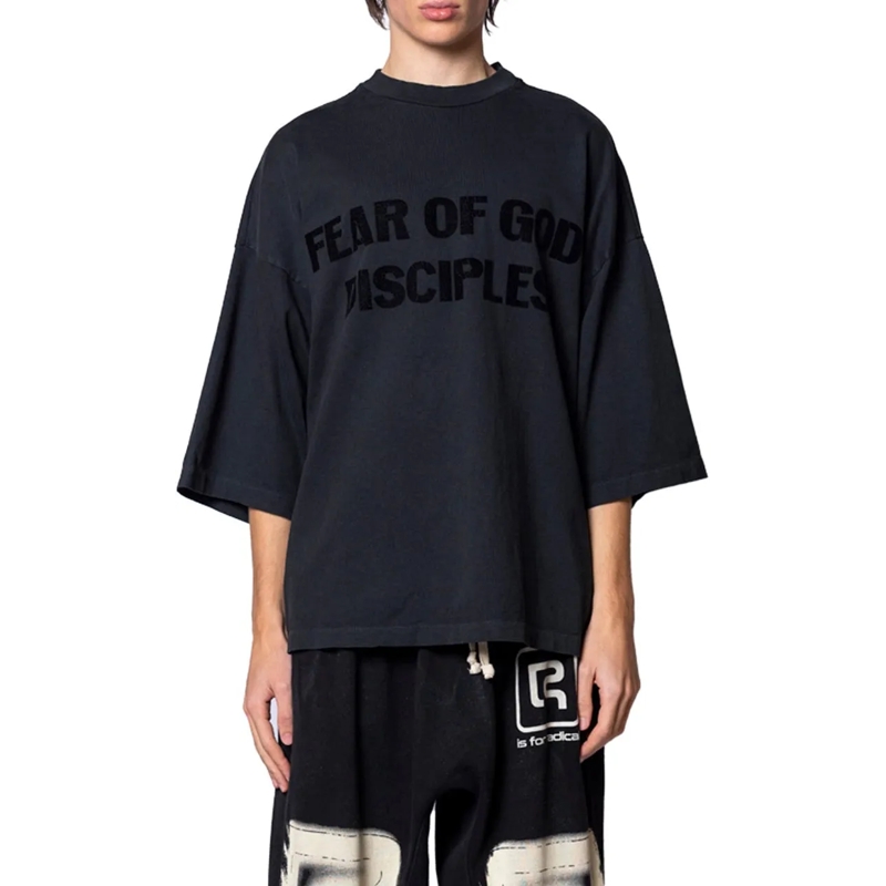 FEAR OF GOD T-Shirt RELAXED "POWER 25" TEE BLACK schwarz
