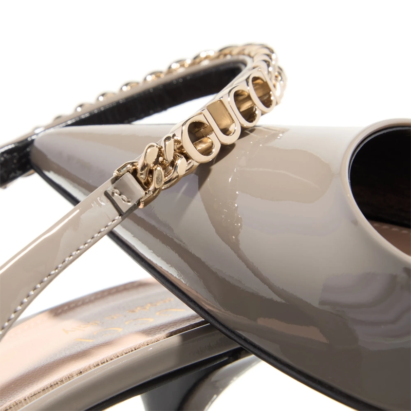 Gucci Pumps Signoria Slingback Pump Light Grey(Image 3)