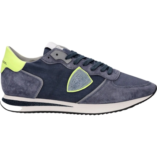 Philippe Model Low-Top Sneaker Sneakers blauw geel blau