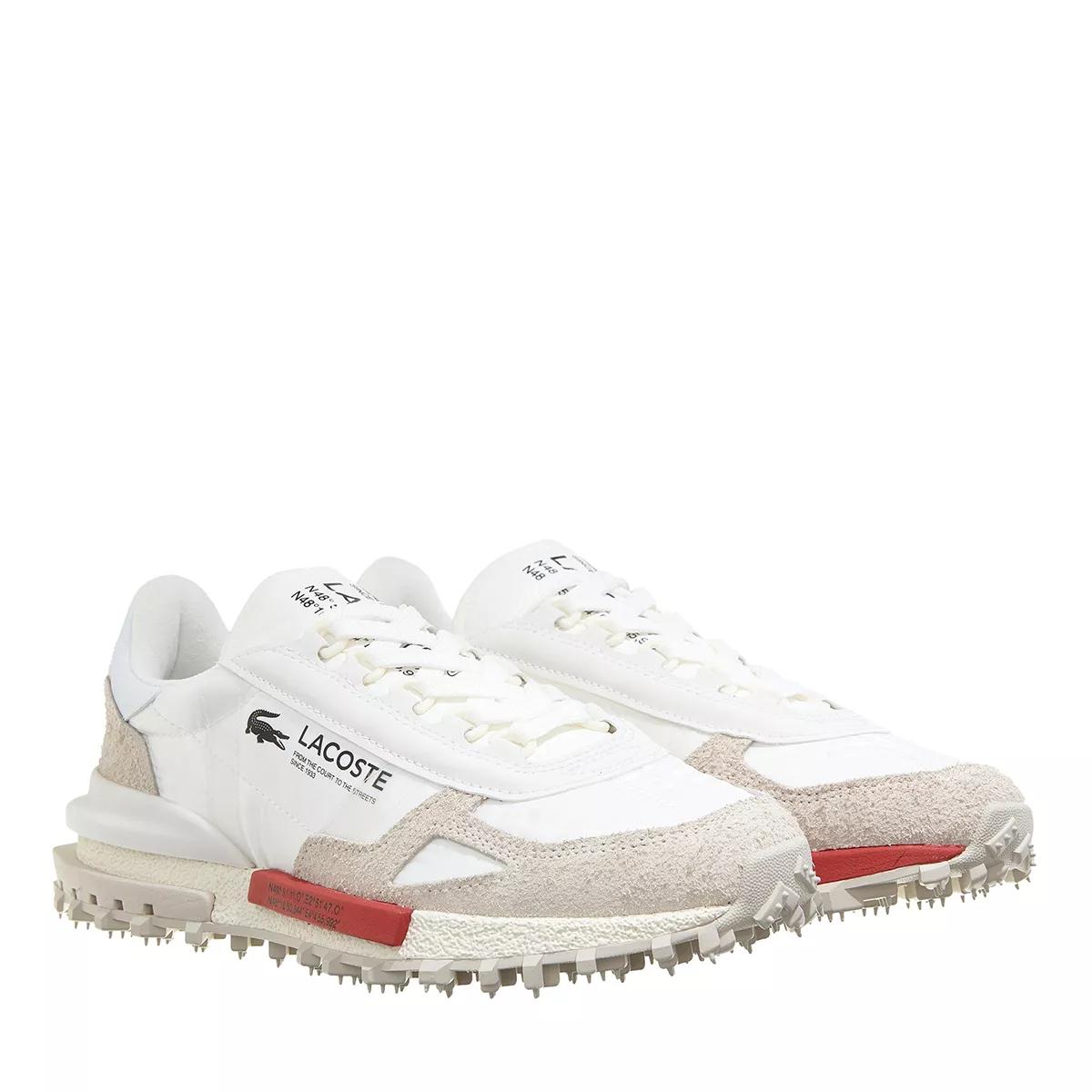 Lacoste Elite Active 223 1 Sfa Wht/Red | Low-Top Sneaker | fashionette