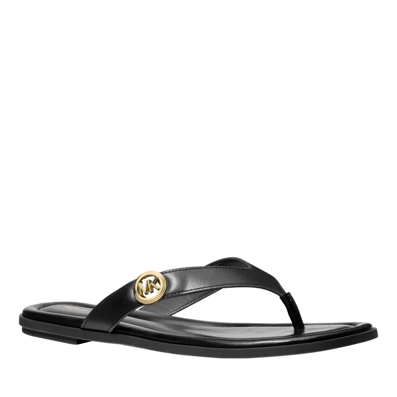 MICHAEL Michael Kors Flip Flops Erin Thong Sandal Black(Image 2)