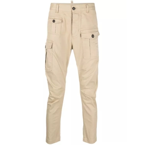 Dsquared2  Cargo Trousers Neutrals