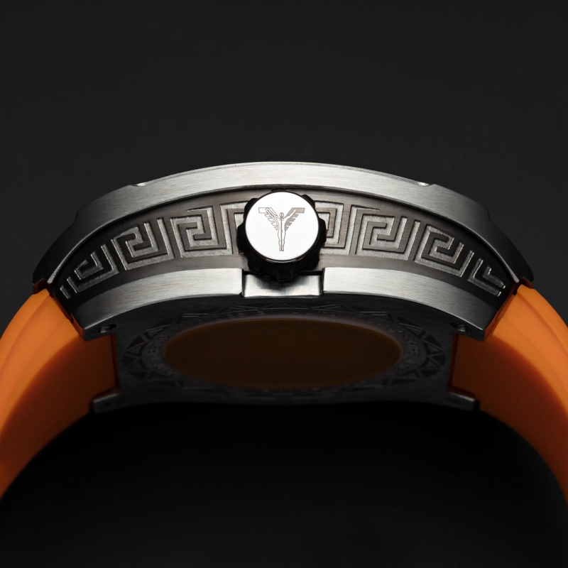 Carlo Colucci Automatikuhr Automatikuhr CC100 . orange(Image 4)
