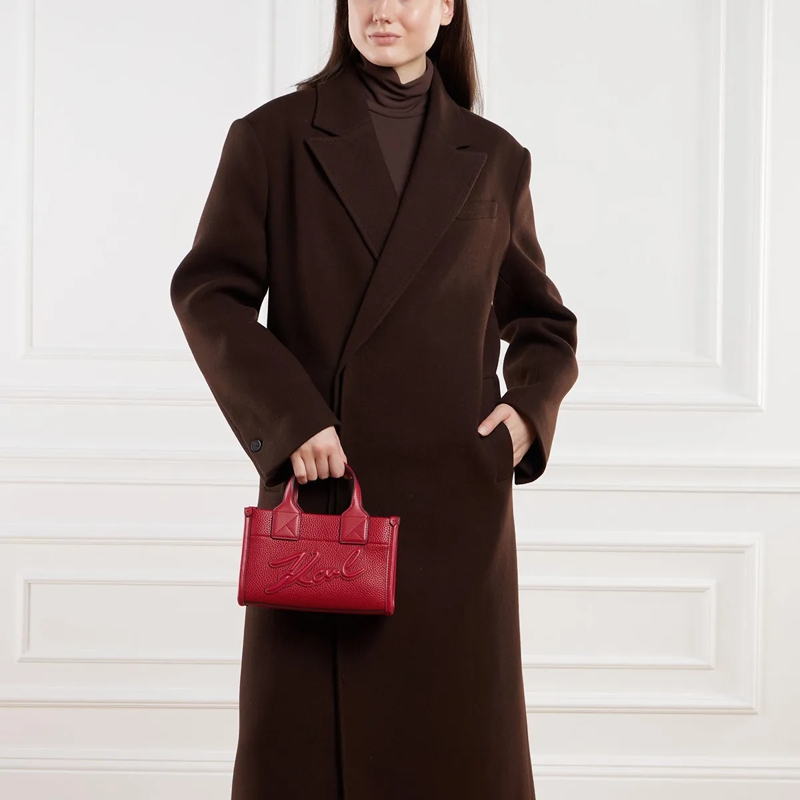 Karl Lagerfeld Tote K/Skuare Sm Tote Grainy Klassic Red(Image 2)