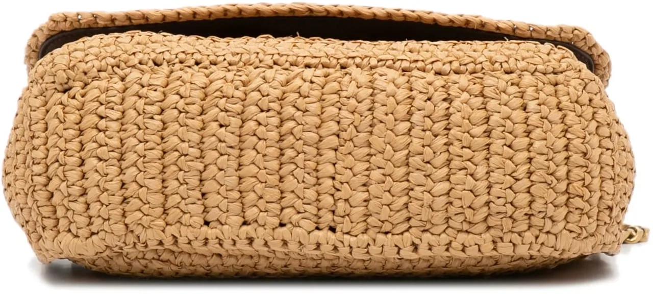 Saint Laurent Hobo bags 2020 Raffia Niki Shoulder Bag in bruin