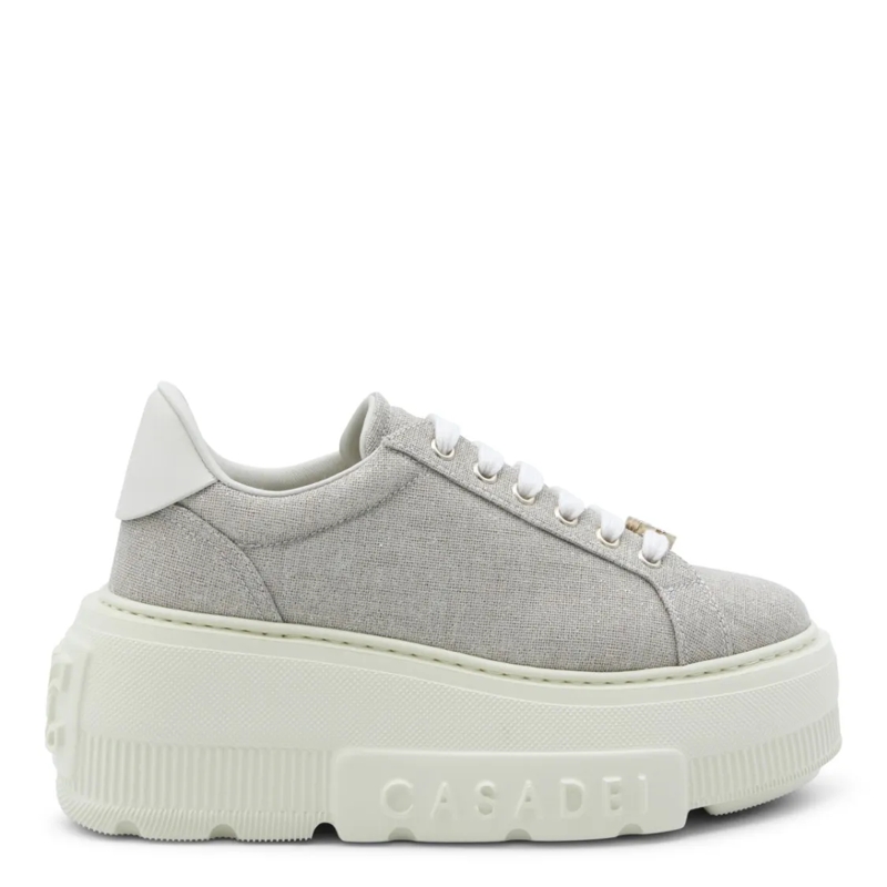 Casadei Low-Top-Sneaker Sneakers With Smooth Finish Neutrals