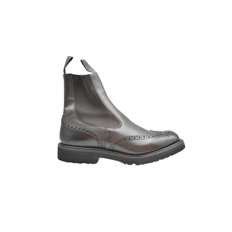 Tricker's Laarzen Flat Shoes Brown Grey