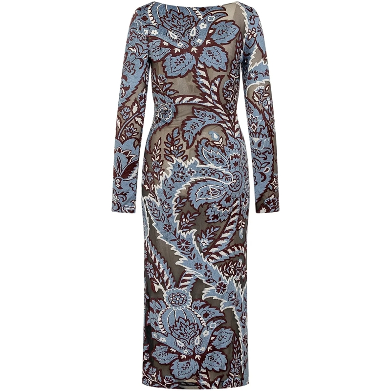 Etro Robe longue Abito Midi mehrfarbig(Image 2)