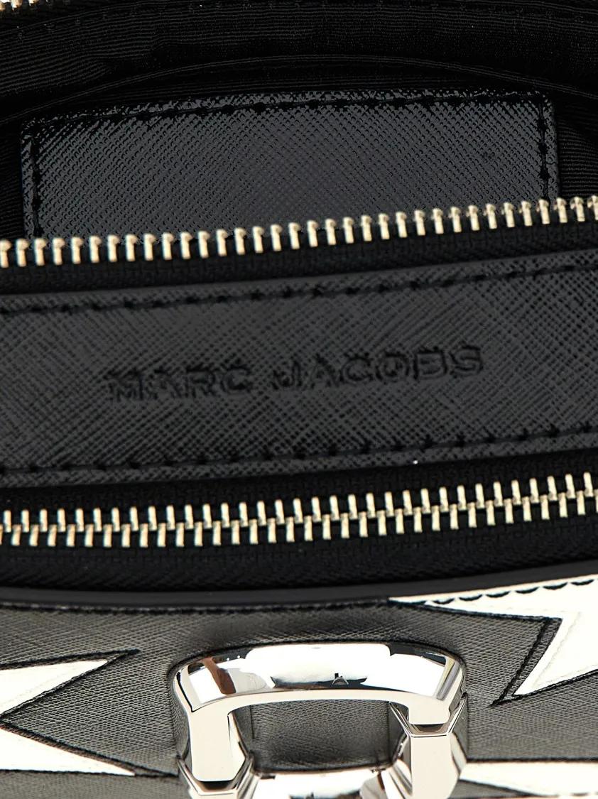 Marc Jacobs Hobo bags 'The Star Patchwork Snapshot' Crossbody Bag in zwart