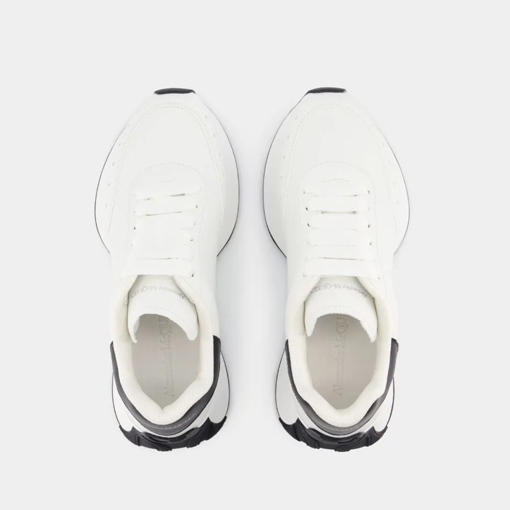 Alexander mcqueens white and black online