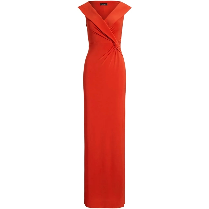 Ralph Lauren Midikleid Dresses Red rot