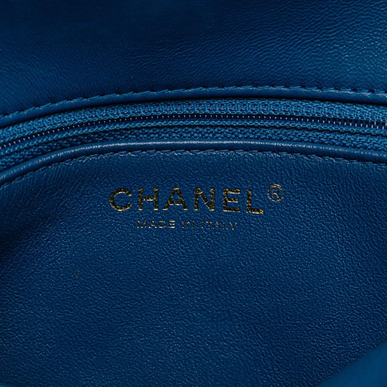 Thumbnail - Chanel Hobo Bags - Medium Lambskin Trendy CC Top Handle Bag - Gr. unisize - in Blau - für Damen