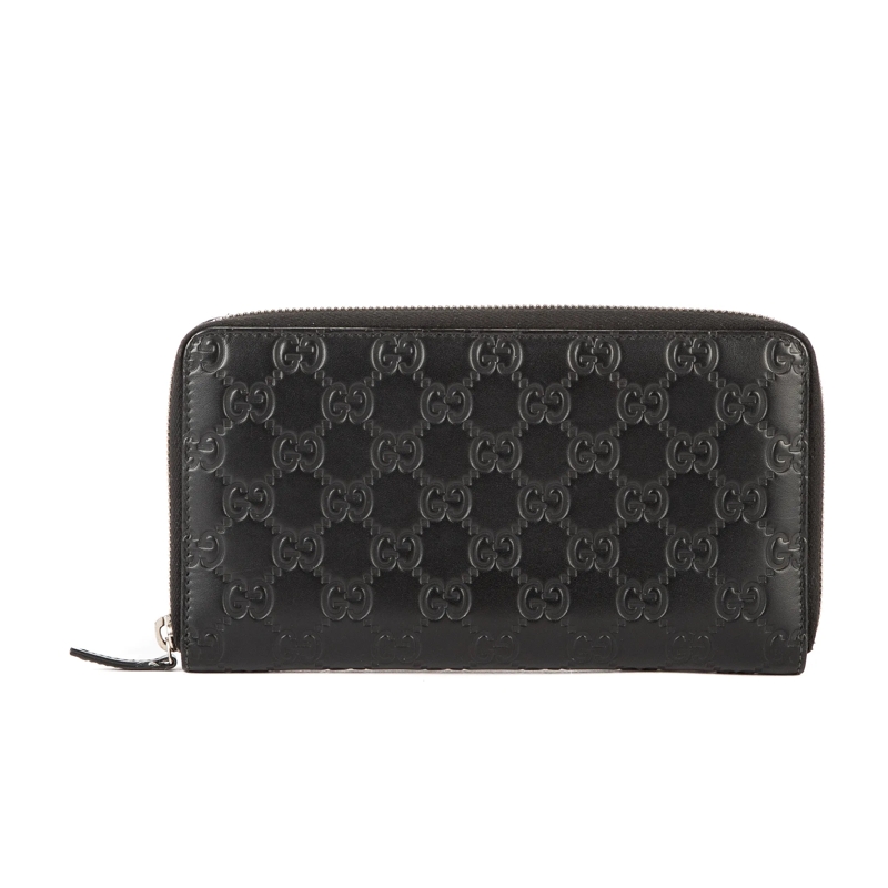 Gucci Crossbody Bag Zip Around schwarz