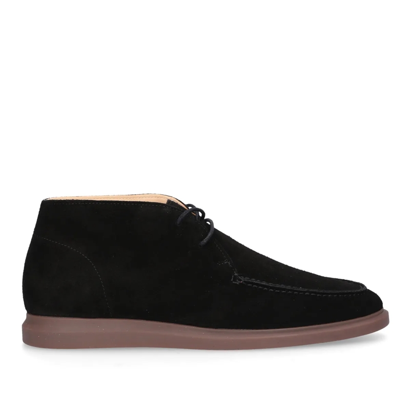 Henry Stevens Schnürstiefel George Boots Elia NGB- George Boot mit Norweger- schwarz