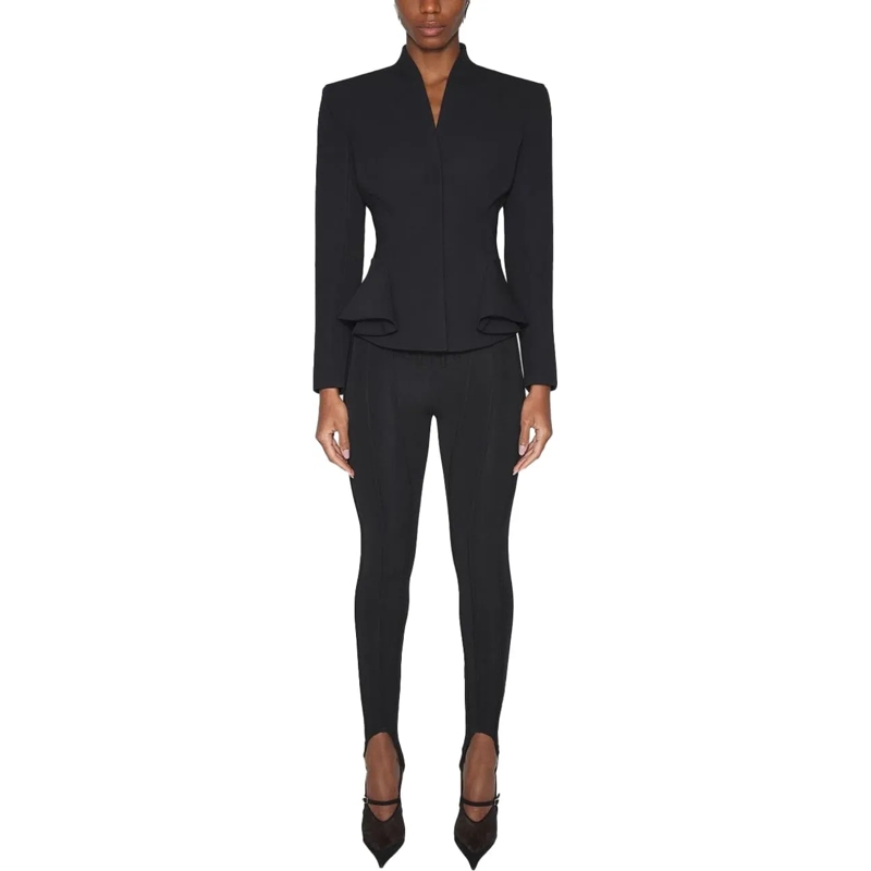 Mugler Veste de transition Jackets Black schwarz