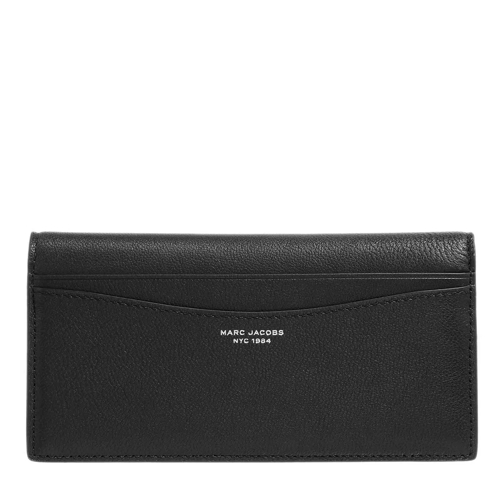 Marc Jacobs Marc Jacobs Bifold Wallet Black Tvåveckad plånbok