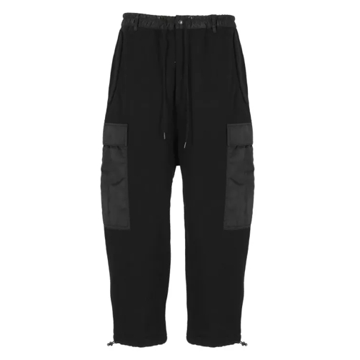 Junya Watanabe Black Men Cotton Pants Black 