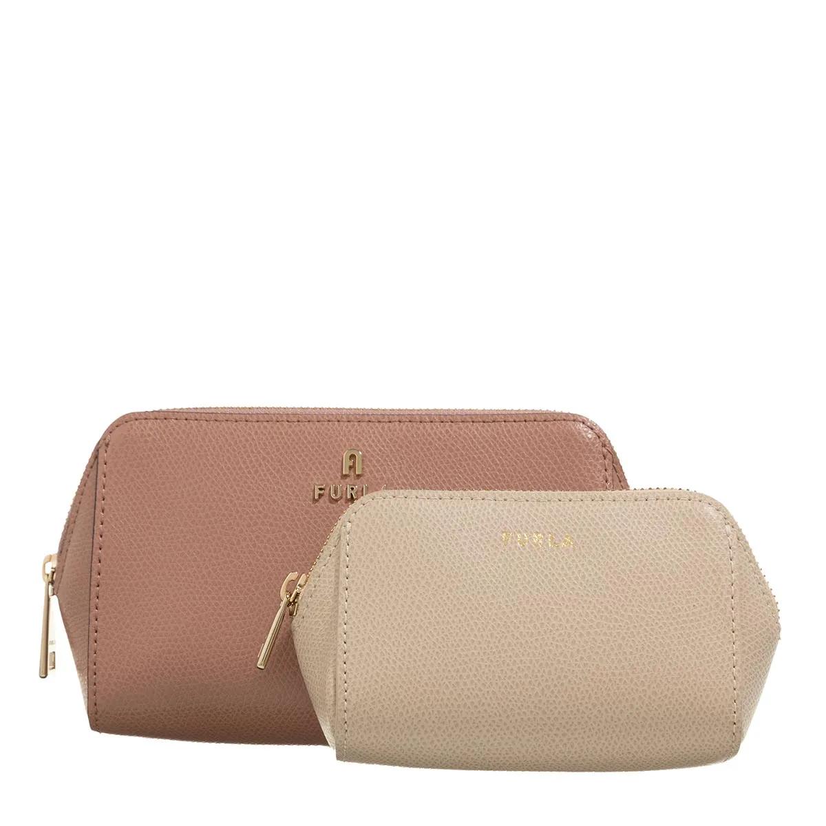 Furla Kosmetiktaschen - Furla Camelia M Cosmetic Case Set - Gr. unisize - in Gold - für Damen