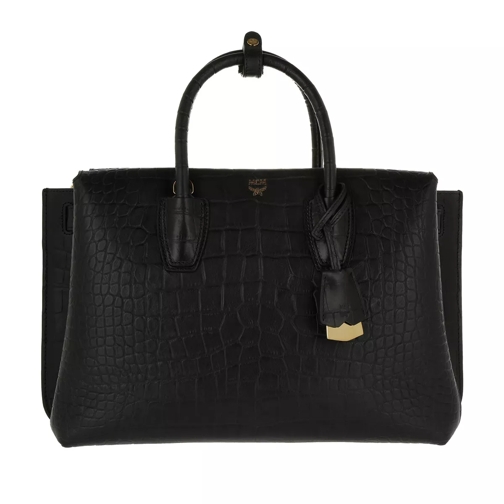 MCM Milla Tote MED Leather Black Fourre-tout
