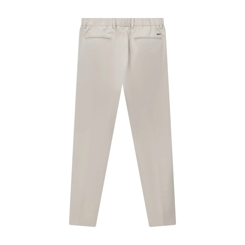 Herno Freizeithose Chino-Hose mit teilelastischem Bund blau(Image 5)