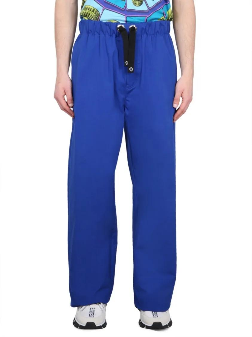 Thumbnail - Versace - Drawstring Pants - Größe 48 - blau